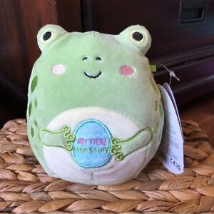 Squishmallows Zhen the Frog "Hey There Hop Stuff" 5"
